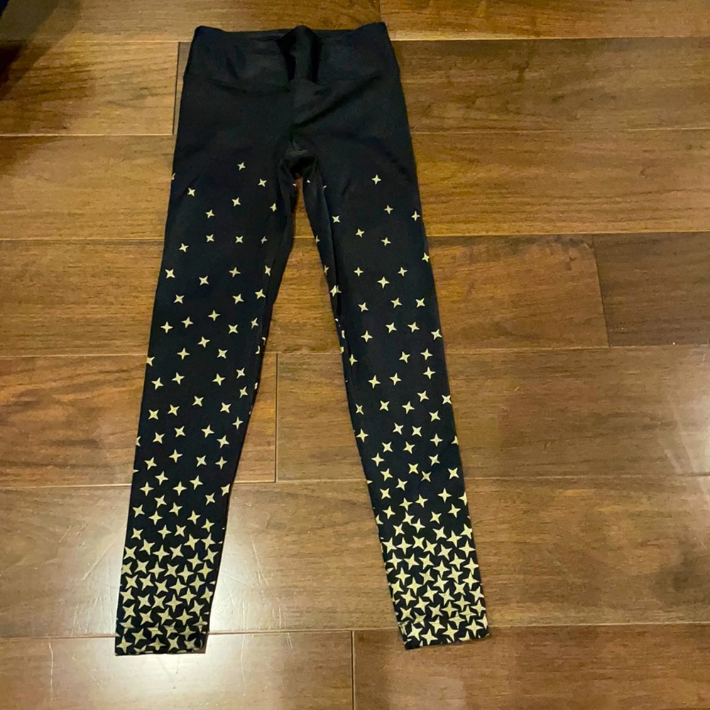 Koral black star 7/8 length leggings
